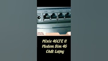 Review Bộ Phát Wifi Sim 4G Mixie LTE II