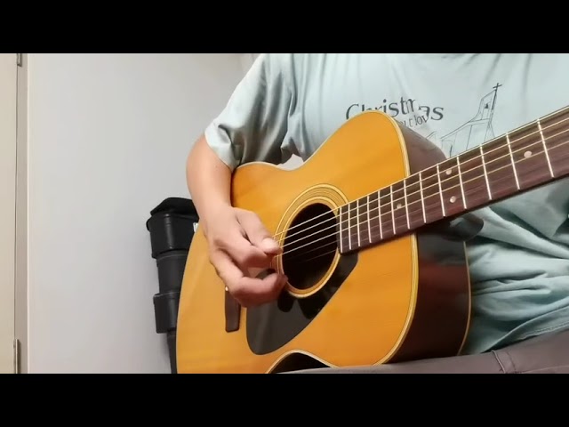 Yamaha FG-200F ป้ายดำ made in japan 1975 ทรง OM : รีวิว
