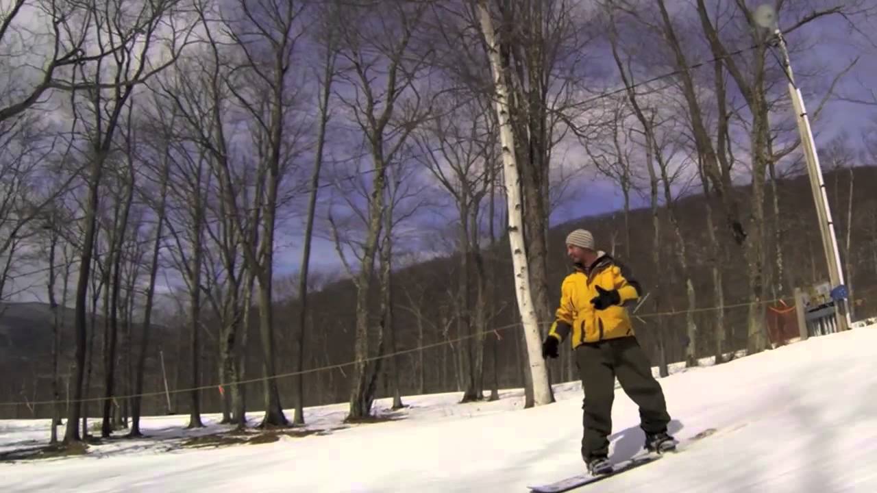 Snowboarding at Jiminy Peak, MA 2013 YouTube