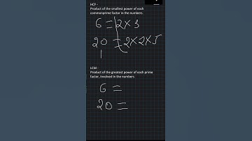 Difference between HCF and LCM #hcf #lcm #ssccgl #maths10 #realnumbers #chapter1class10
