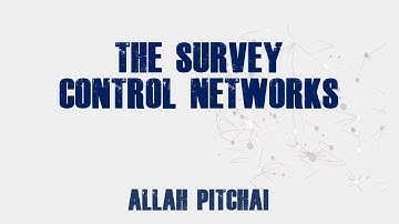 SURVEY CONTROL NETWORKS BY STATIC SURVEY