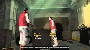 Abusing vision cones (Ghost + Double Takedown) - Deus Ex: Human Revolution