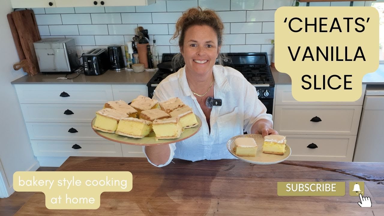 Кусочек ванили от Cheats | Простой десерт в стиле выпечки дома (рецепт кусочка заварного крема бе...