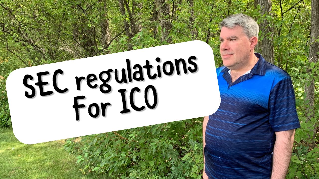 Sec regulations for ico - YouTube