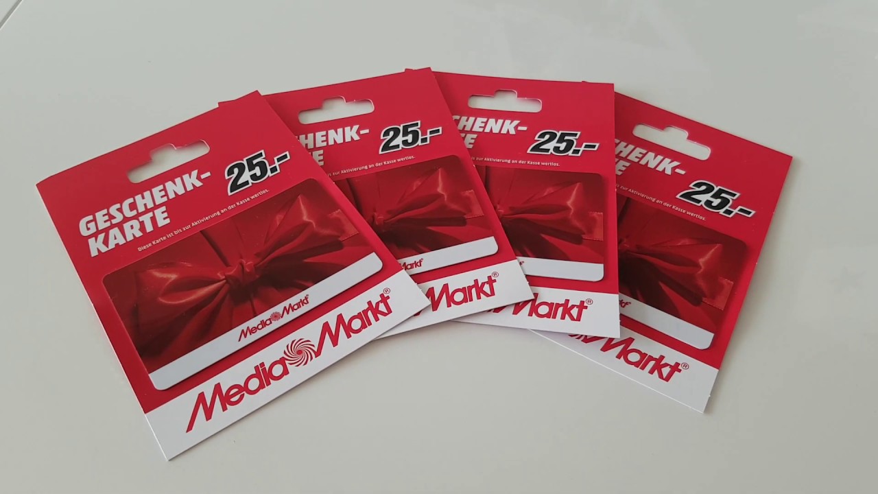 100€ Media Markt Gutschein gewinnen