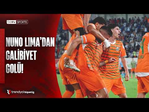 Nuno Lima'dan Galibiyet Golü! | Alanyaspor - Beşiktaş | Trendyol Süper Lig