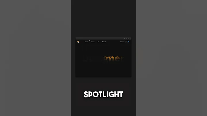 Captivating lighting effect in #figma 🔦