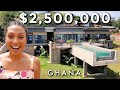 DREAMY OFF-GRID 8 BEDROOM HOUSE TOUR ABURI MOUNTAINS | WHAT $2,500,000 GETS YOU IN GHANA