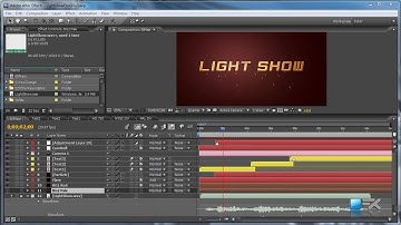 Light Show | After Effects Tutorial  for free after effects template