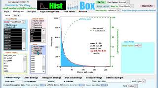 Histbox toolkit version 20200717 new feature