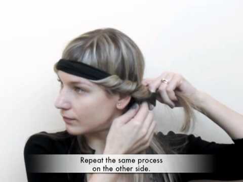 Trade Secrets - How to curl your hair using a Bohemian headband - thptnganamst.edu.vn