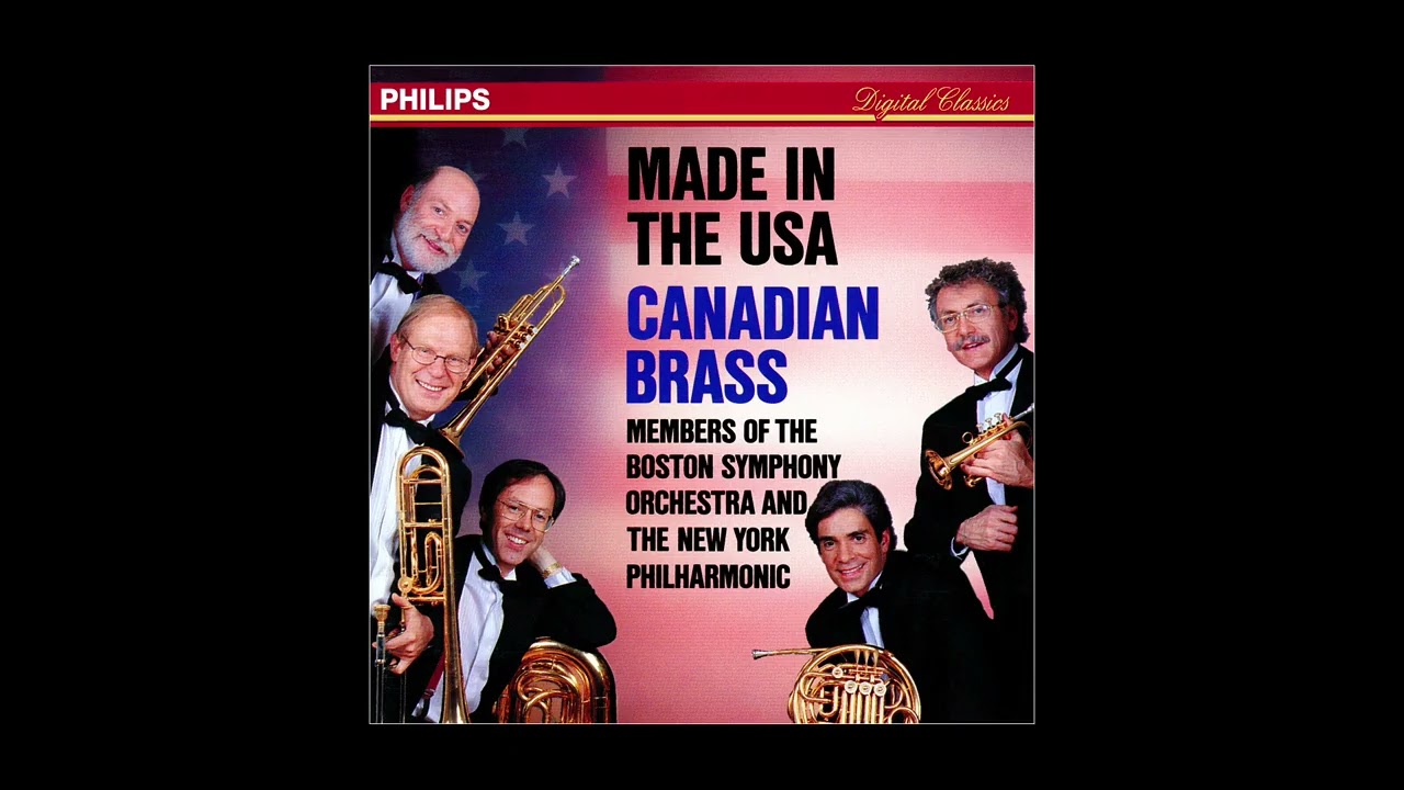 ALEXANDER’S RAGTIME BAND • Irving Berlin Arr. R. Wright • The Canadian Brass + 2 Orchestral Quintets