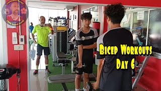 Work out Day 6 [fitness 's life 15 years old ]