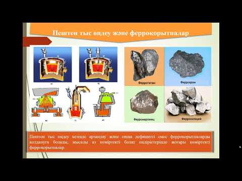 Бейне: Болатты легирлеуде негізгі легирлеуші элемент болып табылады ма?