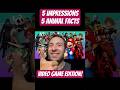 5 animal facts, 5 voices: VIDEO GAME Edition Vol 2