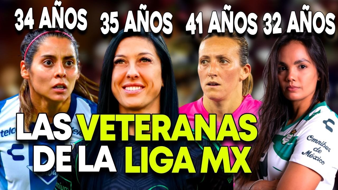 Las JUGADORAS de MAYOR EDAD de CADA EQUIPO [PARTE 1]