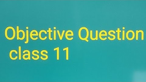 V.v.i Objective Class 11| Maths Objective