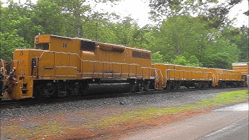 CSX Hauls Baltimore Coal Pier Slug Set Thru Morgan