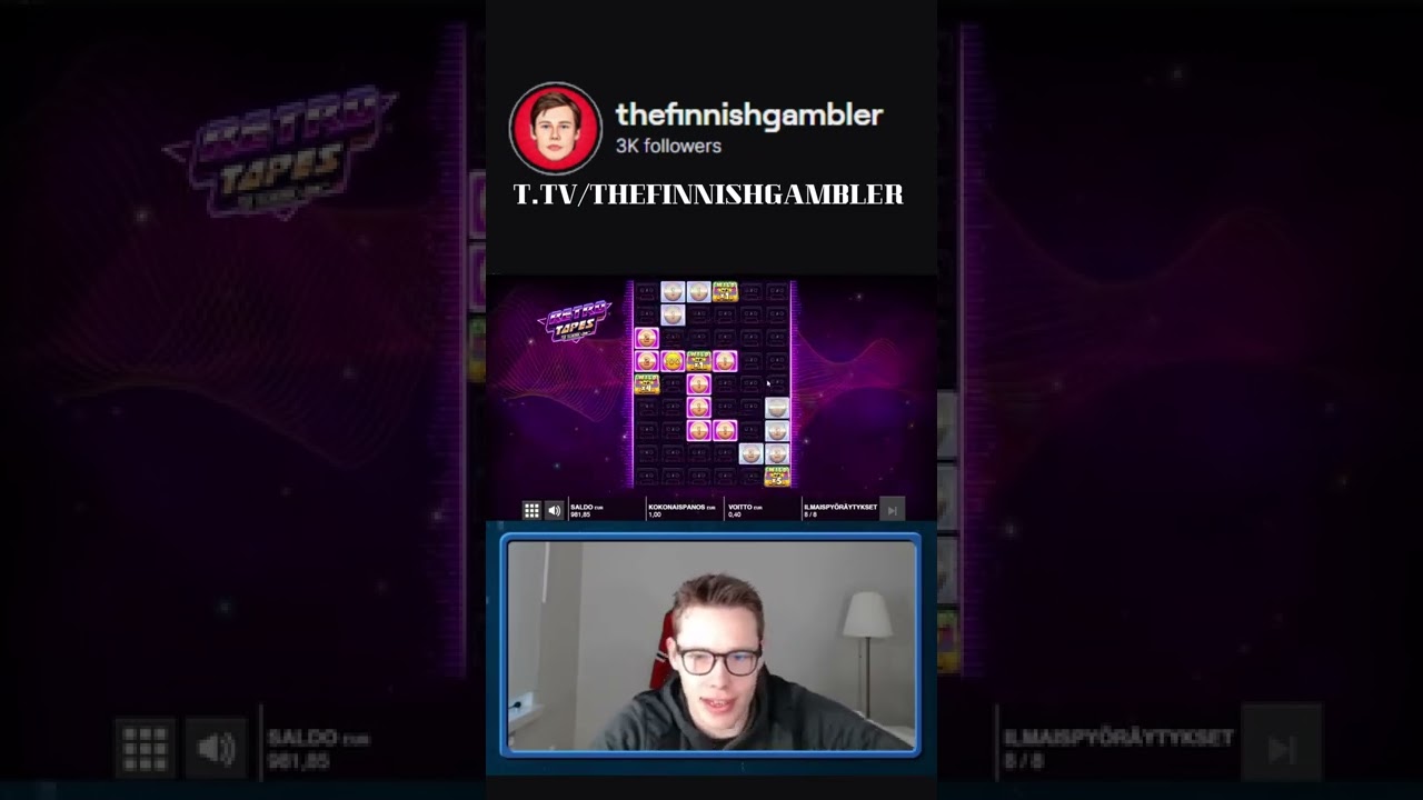 Huge win on the new Push Gaming retro tapes check it out guys😎