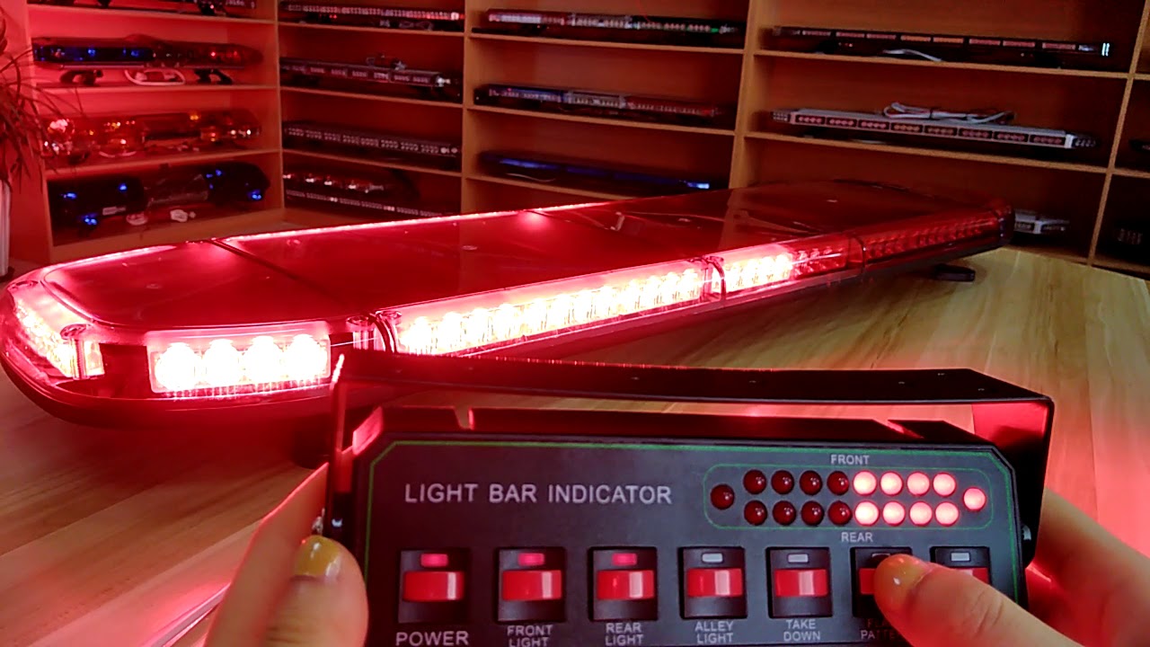 50 Inch LED Police Truck Lightbar YouTube