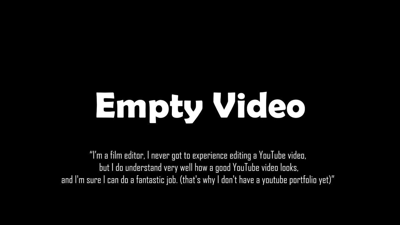 Empty Video (3)