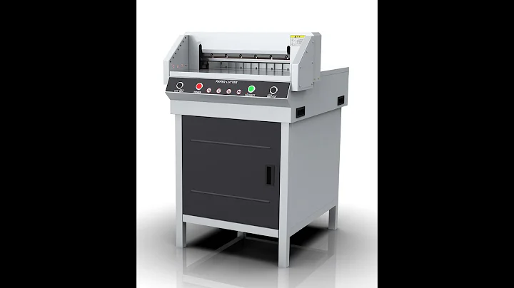 Semi-Auto 17.7" Electric Paper Cutter Machine Max.cutting width 1.57''