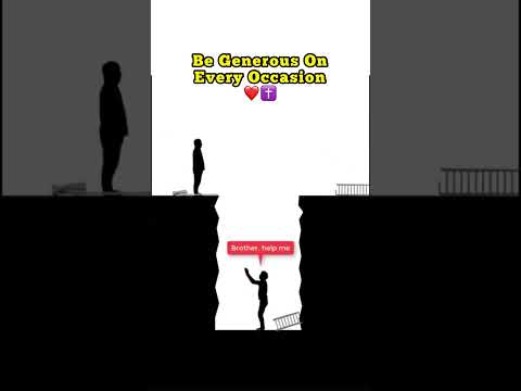 Be Generous On Every Occasion 🥺💯 #short #youtube #christian #bible #newtestament #fypシ