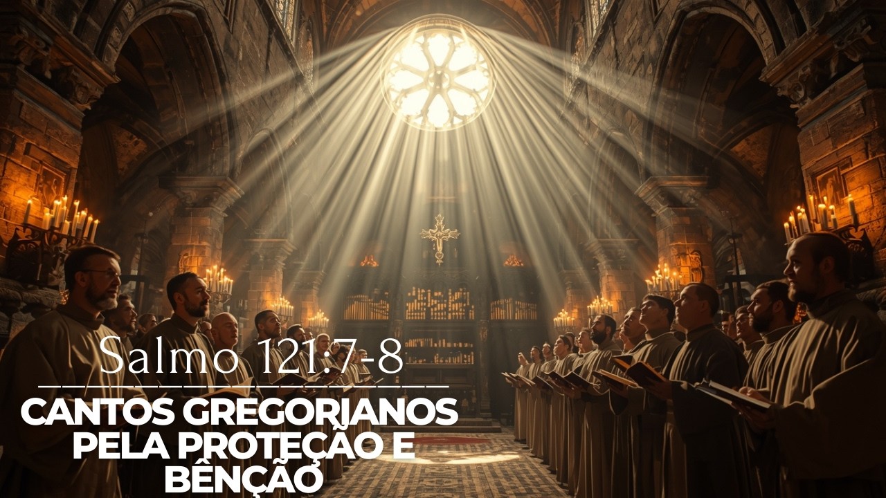 Cânticos Gregorianos - Oração pela Proteção e Bênção | ORAÇÃO PODEROSA DE LIBERTAÇÃO ✝️ (432Hz)