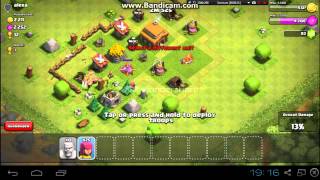 CLASH OF CLANS-The strike to silver!!!!!! DAY 1