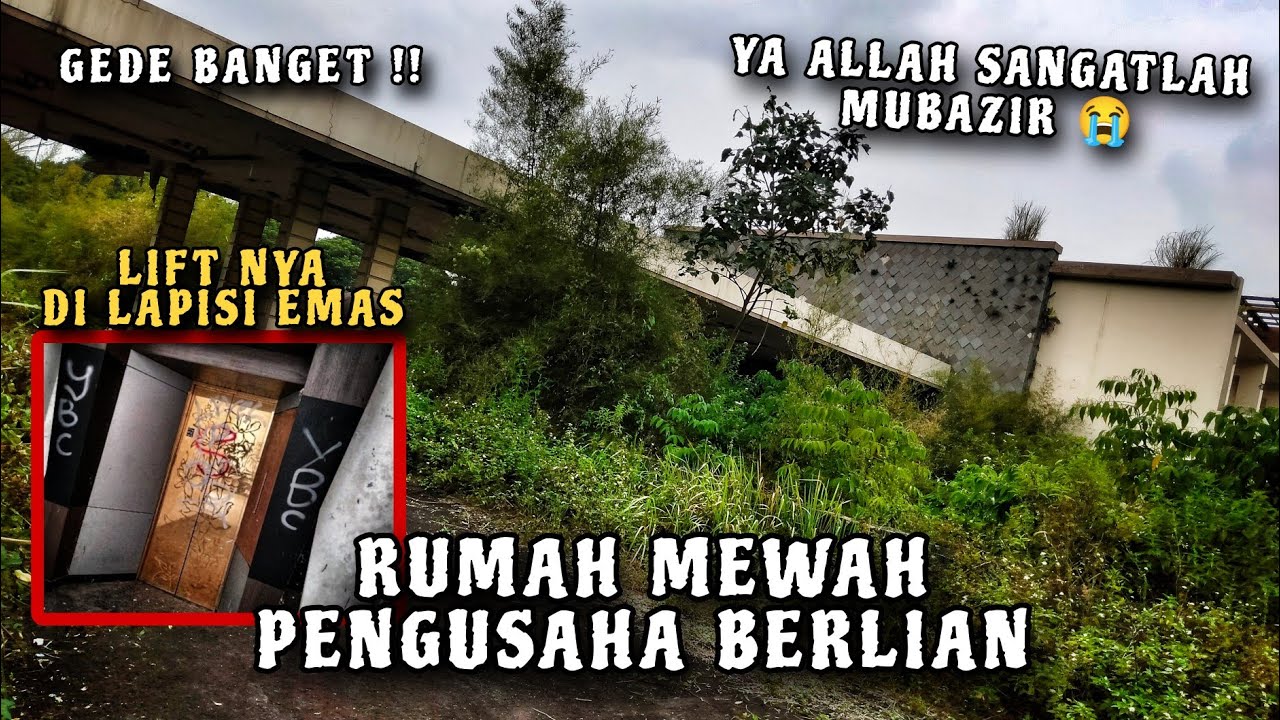 WOW ‼️ RUMAH MEWAH PENGUSAHA BERLIAN KOSONG 8 TAHUN