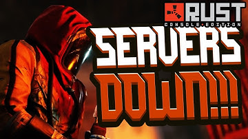 RUST Console *SERVERS ARE DOWN* LAG FIXES?! NETCODE / SERVER FIXES? | RUST PS4 PS5 XBOX 1 X|S