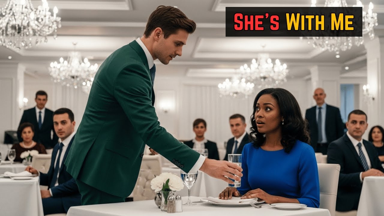 “She’s With Me” —  Billionaire Single Dad Spoke Calmly, The Lady Stood Frozen at the Table