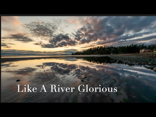 074 SDA Hymn - Like a River Glorious (Singing w/ Lyrics)