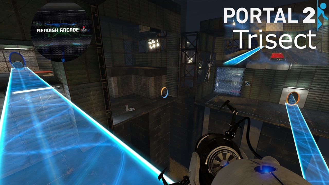 First time playing Portal 'Trisect'