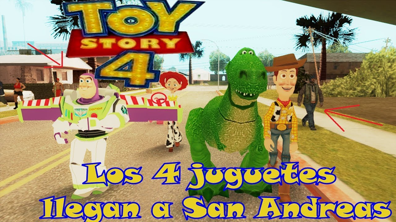 TOY STORY 4  GTA SAN ANDREAS