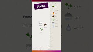 The Glacier 🏔️ In Little Alchemy! #tutorial #shorts #littlealchemy screenshot 2