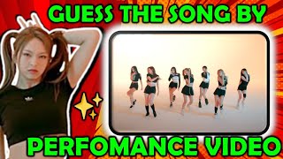 GUESS THE KPOP SONG❣💯 BY THEIR PERFOMANCE VEDIO💥🎶✅ | THE KPOP ARMY | #kpop #kpopgame