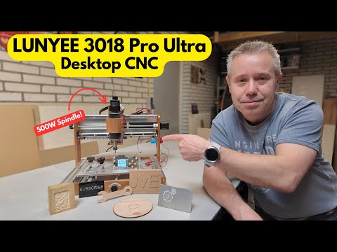 LUNYEE 3018 Pro Ultra Desktop CNC, Not Just Another 3018 CNC machine.. | #cnc #fusion360 #cncrouter