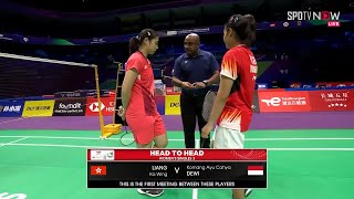 [BWF] WS3 - Group C｜LIANG Ka Wing (HKG) vs K.A.Cahya DEWI (INA) H/L | Uber Cup Finals 2024