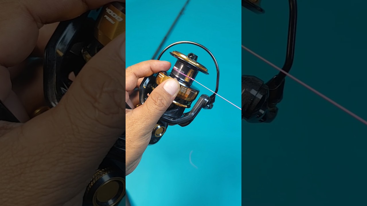 The Easiest Way to Tie Fishing Line to a Reel Spool!