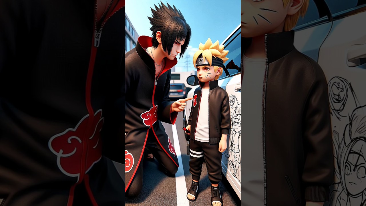 Naruto Threw Boruto Out of the House for Coloring... What Happened Next Will Shock You