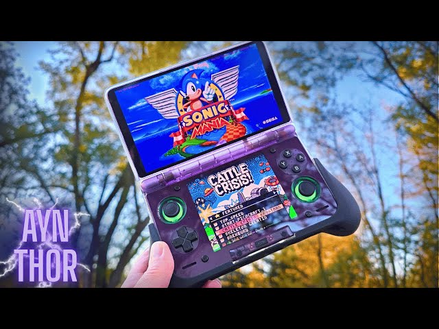 UNBOXING THE AYN THOR CLEAR PURPLE MAX IN 2026 - YouTube