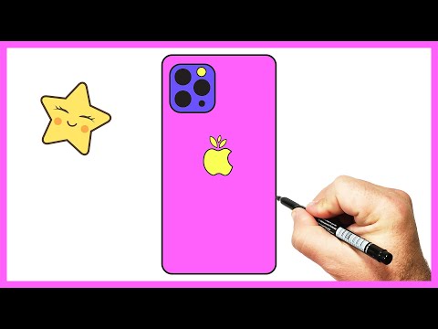 So zeichnen Sie ein Apple iPhone Easy Schritt für Schritt / Apple iPhone Drawing