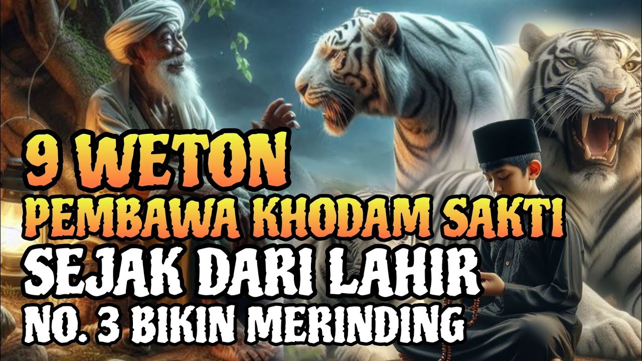 9 WETON SAKTI YANG DIMILIKI SEJAK LAHIR❗Apakah kamu salah satunya?