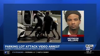 Suspect charged in Pooler parking lot attack