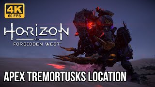 Horizon Forbidden West - Apex Tremortusks Location