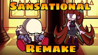 FNF Sansational Sans and Limu sings it Remake(投稿休みすぎなのでRemakeだけでも投稿します…)