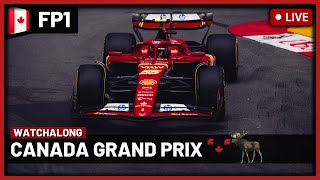 F1 Live: Canada GP Free Practice 1 - Watchalong - Live Timings + Commentary