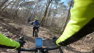 MTB route LDD Simon 26 feb 2023
