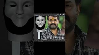 drishyam | mohanlal  #mohanlal #shorts #modeling #blender